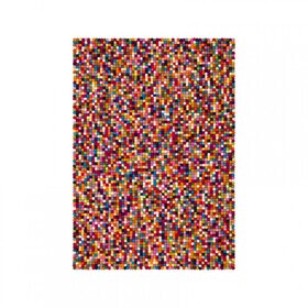 myfelt - Tapis de boules de feutre rectangulaire Lotte