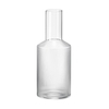 ferm LIVING - Ripple Carafe - transparent/mouth blown glass/H 34cm/Ø 9cm