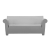 Kartell - Bubble Club Sofa Two Seater - light grey / 195x77cm/matt/LxWxH 189x75x76cm