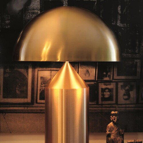 Oluce - Atollo  Table Lamp Gold