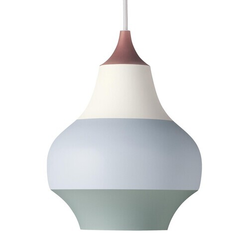 Louis Poulsen - Cirque - Suspension M - cuivre/blanc/bleu clair/vert/laqué/H 29.5cm/Ø 22cm