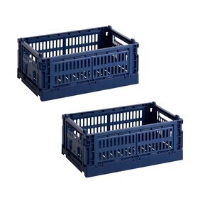 HAY - Colour Crate Korb recycelt S 2er Set