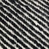 GAN - Sail Gan Spaces - Tapis - noir/technique de nouer la main: Dhurrie/réversible/150x200cm