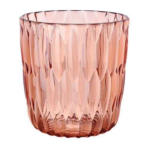 Kartell - Jelly Vase   - rosa/glänzend/Ø23.5cm/H 25cm