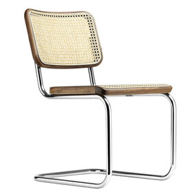 Thonet - S 32 V Cantilever Chair with Wickerwork