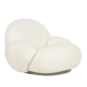 Gubi - Pacha Outdoor Lounge Chair mit Armlehnen