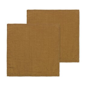 Ferm Living - Linen servetten set van 2