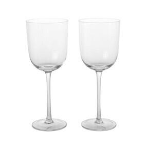 Ferm Living - Set de 2 verres à vin blanc Host