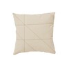Arper - Pleats - Coussin - beige/étoffe Kvadrat Remix 2/47x47cm