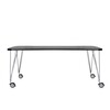 Kartell - Max Table With Wheels 190x90cm