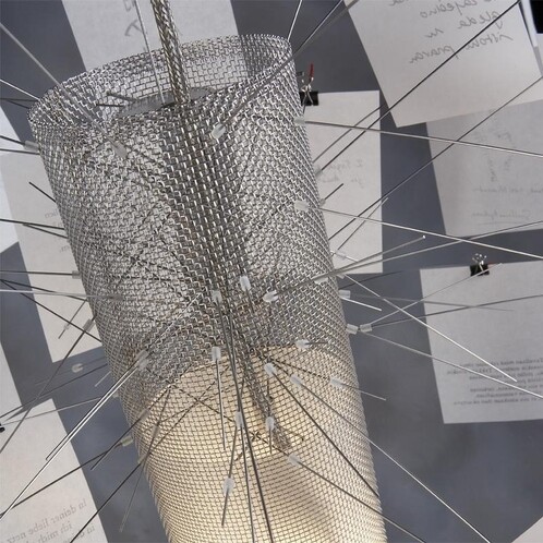 太郎 Ingo Maurer Zettel'z 6 Suspension Lamp Ø80cm | AmbienteDirect