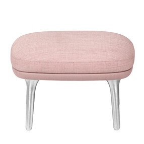 Fritz Hansen - Repose-pied Ro™ JH11 étoffe pieds de aluminium