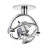 Cini & Nils - miniFariuno soffitto LED Ceiling Lamp - chrome/polished/13.3x9.5.x15.0cm/2700K