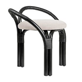 Gubi - Bistra kruk onderstel ebbenhout