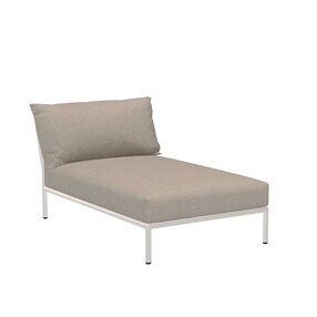 HOUE - Level 2 Chaise Longue Gestell muted white