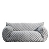 Gervasoni - Nuvola 10 Sofa  - light grey/fabric 3D Grigio