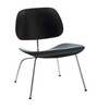 Vitra - LCM stoel - essen zwart gebeitst/hout/onderstel chroom