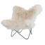cuero - Iceland Mariposa Butterfly Chair - Fauteuil