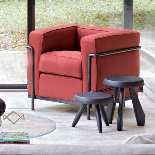 Cassina - 523 Tabouret Méribel Stool
