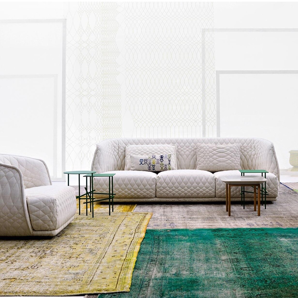 Moroso Redondo Sofa 4-seater | AmbienteDirect