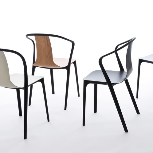 Vitra Belleville Armchair Wood | AmbienteDirect