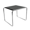 Knoll International - Laccio -  Table de salon carrée - noir/stratifié/55x48x45cm
