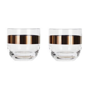 Tom Dixon - Set de 2 verres whisky Tank
