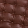 Knoll International - Barcelona Relax Chair - brown/frame chrome/leather Venezia/Special Edition