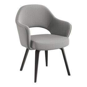 Knoll International - Saarinen Conference Armchair Frame Ebony