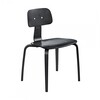 Engelbrechts - Kevi 2070 Chair - black/lacquered/HxWxD 79x55x50cm