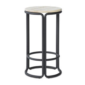 PLEASE WAIT to be SEATED - Hardie barkruk 65cm