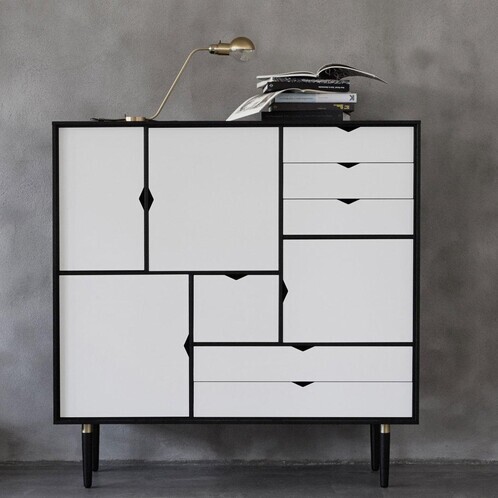 Andersen Furniture - Andersen Furniture S3 Kommode Fronten weiß