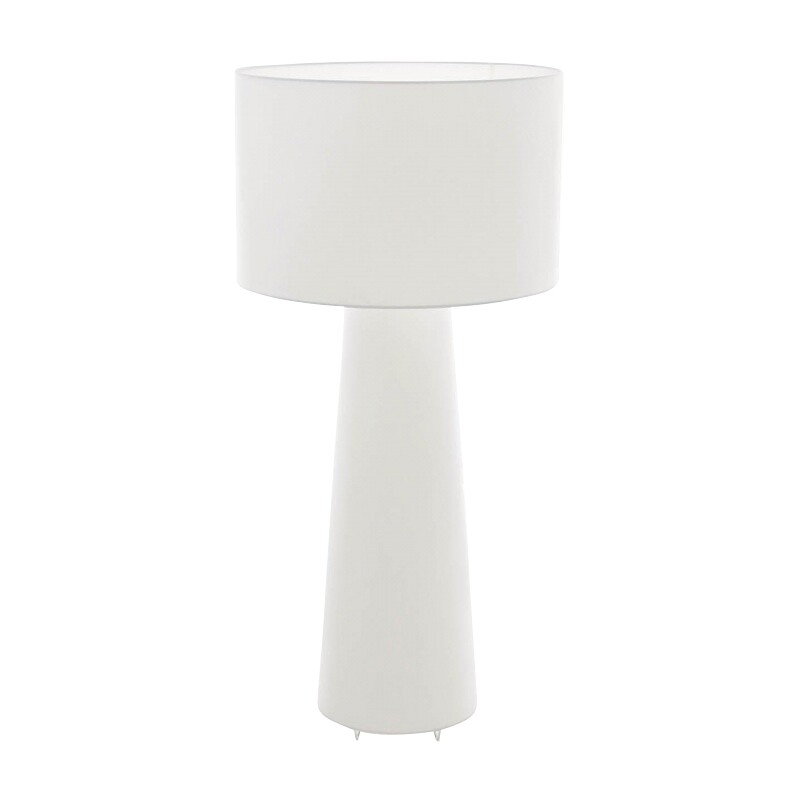 Cappellini Big Shadow Floor Lamp, White Floor Lamp And Matching Table