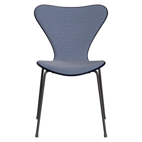 Fritz Hansen - Serie 7 Stuhl Vorne gepolstert Warmes Graphit
