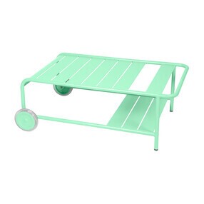 Fermob - Luxembourg lage tuintafel met wielen