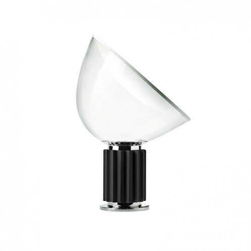 Flos - Taccia LED Table Lamp small - black/anodised/H:48.5cm x Ø 37.3cm/2700K/1290lm/CRI 92