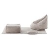 GAN - Sail Gan Spaces - Tapis - taupe/technique de nouer la main: Dhurrie/réversible/200x300cm