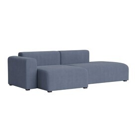 HAY - Mags 2,5 Seater Sofa with Low Armrest Left 246x127.5cm