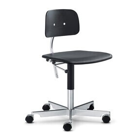 Montana - Kevi 2533 Bürostuhl mit Ledersitz