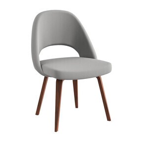 Knoll International - Saarinen Conference stoel onderstel walnoot