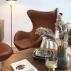 Fritz Hansen - Egg Chair/Das Ei Loungesessel Leder