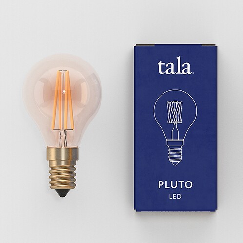Ampoule LED Tala Pluto E14 3W Verre Teinté