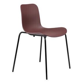 NORR 11 - Langue Stack stoel onderstel zwart