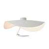 Catellani & Smith - Lederam Manta CWS1 LED -Plafonnier/applique murale - blanc/2700K/1590lm/CRI80/60cm/barre blanc/disque blanc
