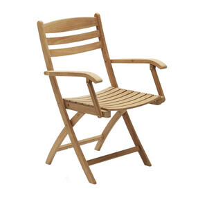 Fritz Hansen - Chaise de jardin avec accoudoirs Skagerak Selandia