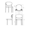 VerPan - Series 430 Panton - Chaise - dessin au trait