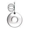 Eva Solo - Eva Solo Bird Feeder 571030 - transparent/black/H 5.3cm/Ø 20cm