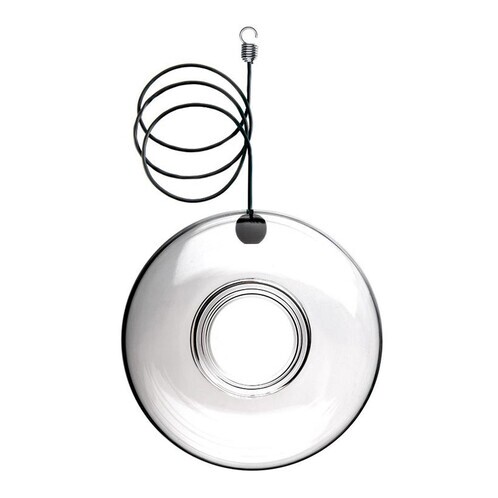 Eva Solo - Eva Solo Bird Feeder 571030 - transparent/black/H 5.3cm/Ø 20cm