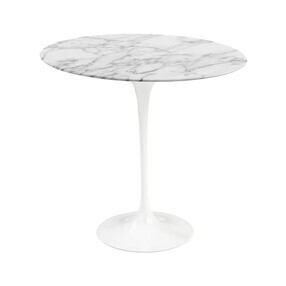 Knoll International - Table d'appoint Saarinen Ø 51cm marbre