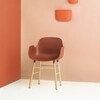 Normann Copenhagen - Form Fauteuil - piètement en chêne 